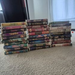 VHS CLASSIC DISNEY MOVIES