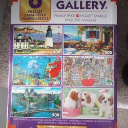 22 Jigsaw Puzzles, $20 Total, Mostly (contact info removed) Pieces