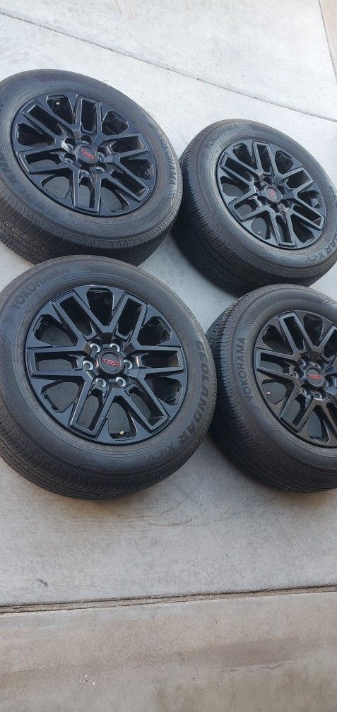 TOYOTA 20 INCH WHEELS TRD.