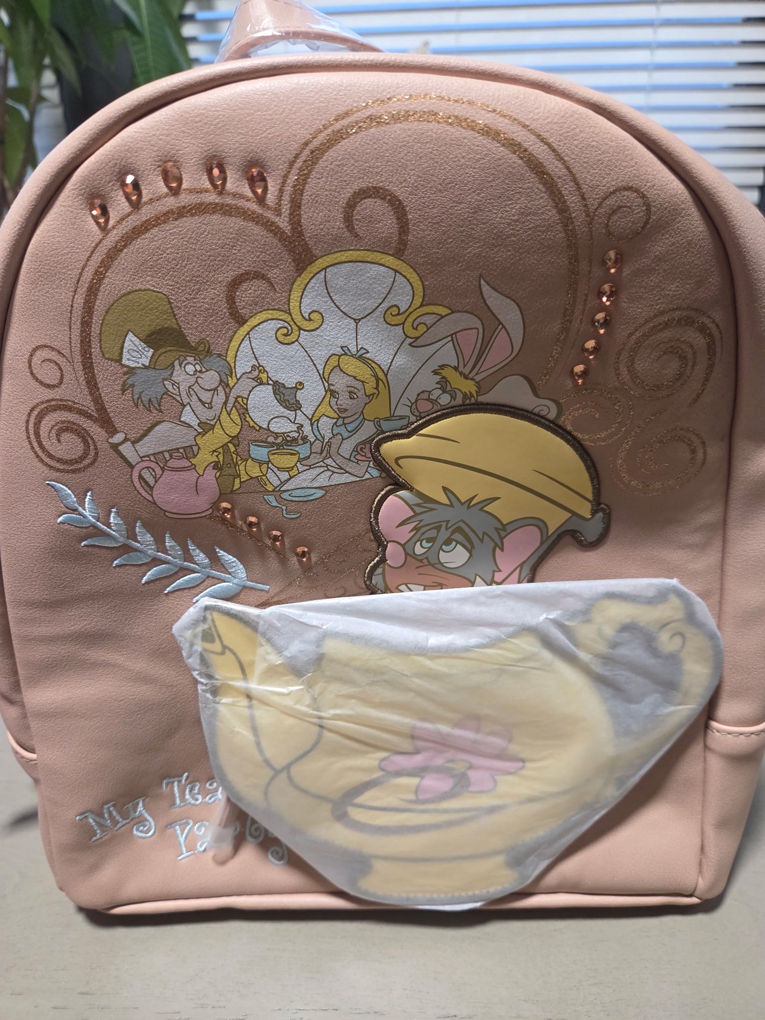 Danielle Nicole x Disney Alice Tea Party Minibkpk NEW w/TAGS Danielle Nicole Alice In Wonderland Tea Party  main image 2