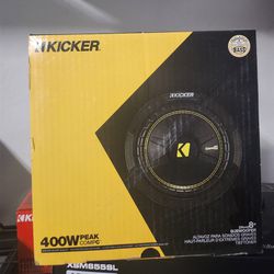 New!! Kicker Comp C 8" Subwoofer 