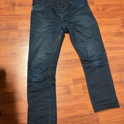 Lawless Denim & Co. Selvedge Denim Jeans 32 x 30 slim fit