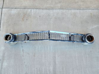 Original 1955 Ford Car Front Grille & Light Bucket Trim Molding OEM