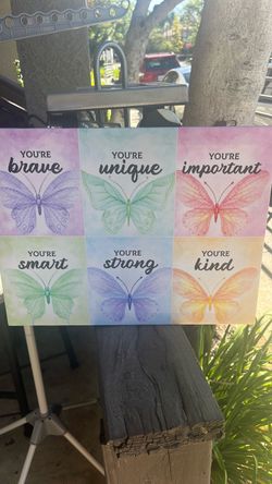 Girls room wall art