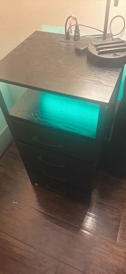 2 USB & LED Nightstands