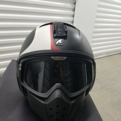 Medium Fighter Pilot Motorcycle Helmet 
