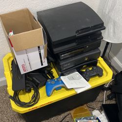 Game Consoles And Games!