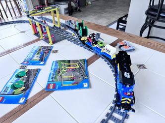 Lego 60052 City Cargo Train Remote Controller And Manuals