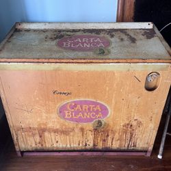 Antique Beer Cooler