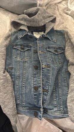 Abercrombie Boys Jean Jacket, Boys, Size 7/8