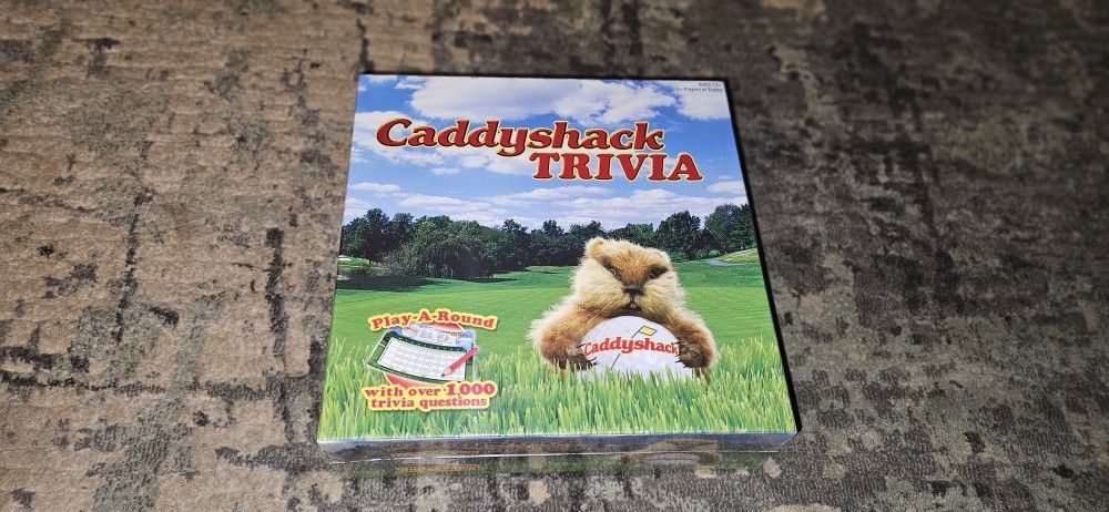 Caddyshack TRIVIA game. Brand New & Factory Sealed!