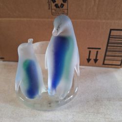 Penguin PartyLite Candle Holder