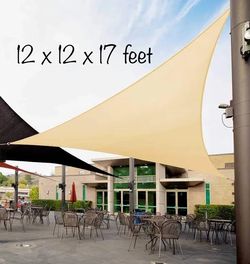 Triangle Sun Shade Canopy NEW