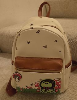 Little Frog Mushroom Mini Backpack