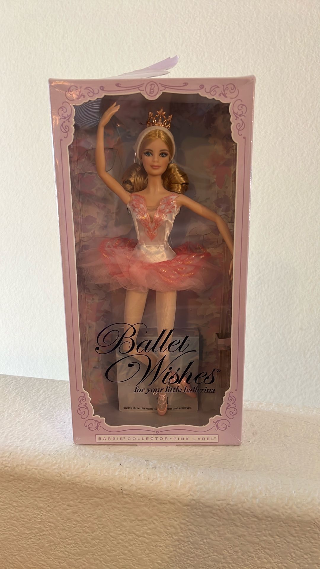 Blonde Ballet Wishes Barbie Pink Label Edition