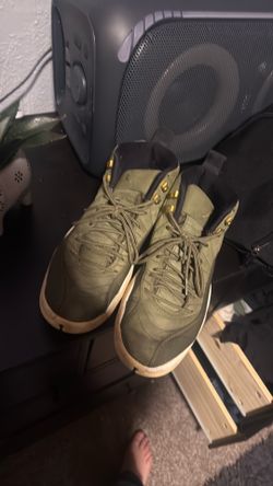Green Cp3 Jordan 12 size 12