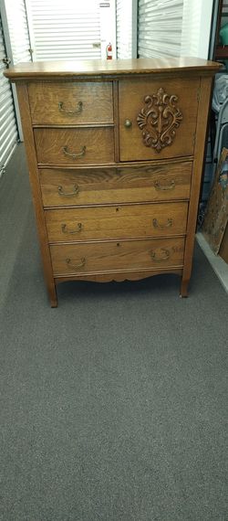 Antique Wooden Dresser