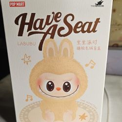 Pop Mart The Monsters Have a Seat Labubu vinyl plush blind 