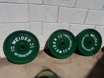 Weider International 20kg Weight Plates