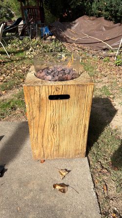 Yard fire place