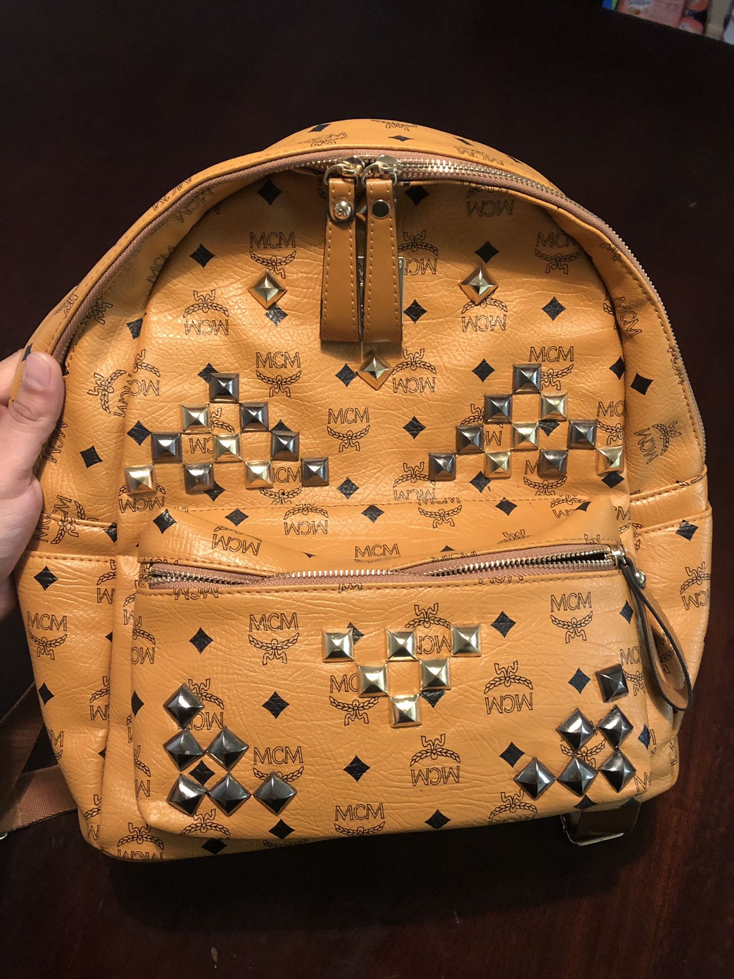 AUTHENTIC Designer MCM backpack