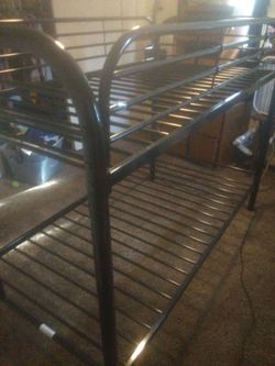 Bunk bed frame