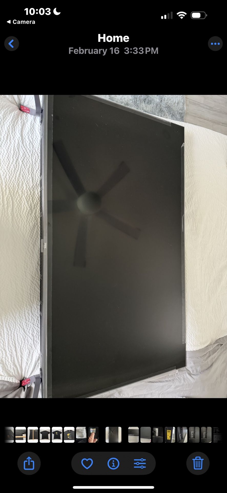 TCL 50 inch Roku smart TV