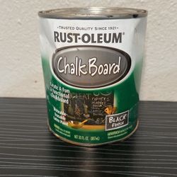 Rustoleum Black Chalk Board Paint