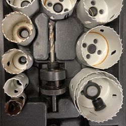 WARRIOR TOOLS 14 PIECE SET BI-METAL HOLE HOLE SAW KIT  