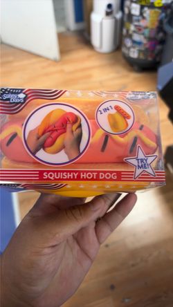 squishy hot dog
