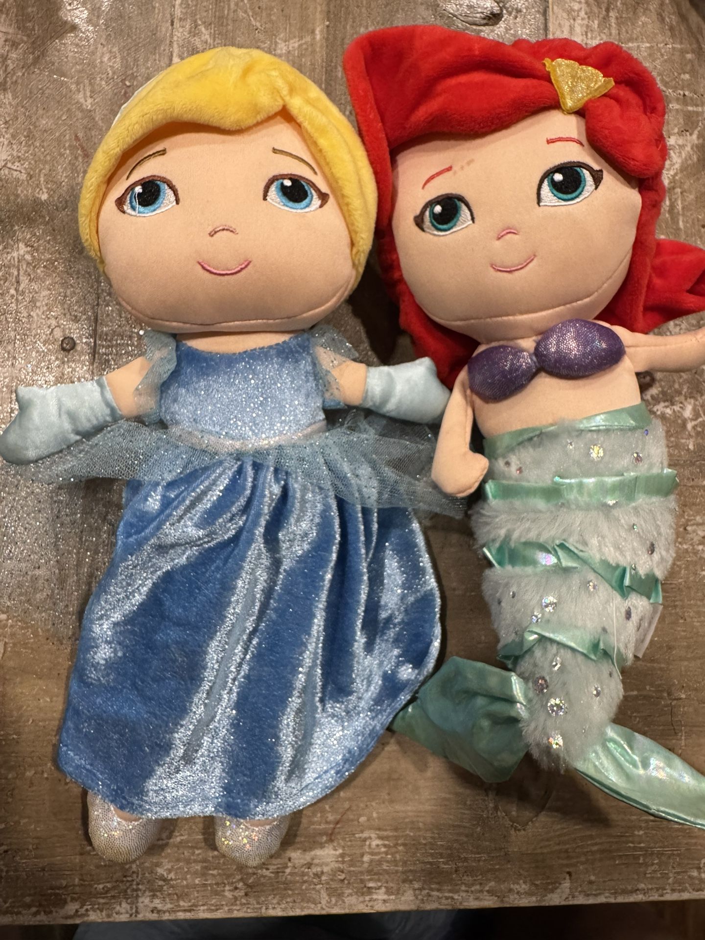 Disney Baby Cinderella And Little Mermaid 