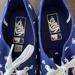 Vans men 10 Dodgers