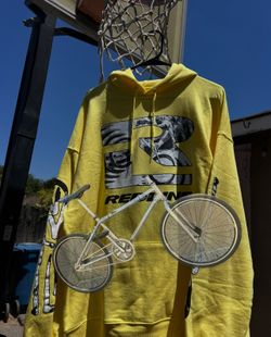 GT Dyno Haro Redline X ASAP Ferg RL275 bike collab  Gt Dyno Haro hoodie yellow sweatshirt hoodie sz XL NWOT