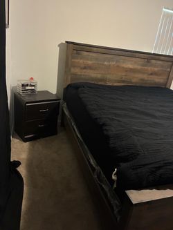 King Size Modern Wooden Bed Frame