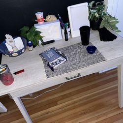 Tan Desk