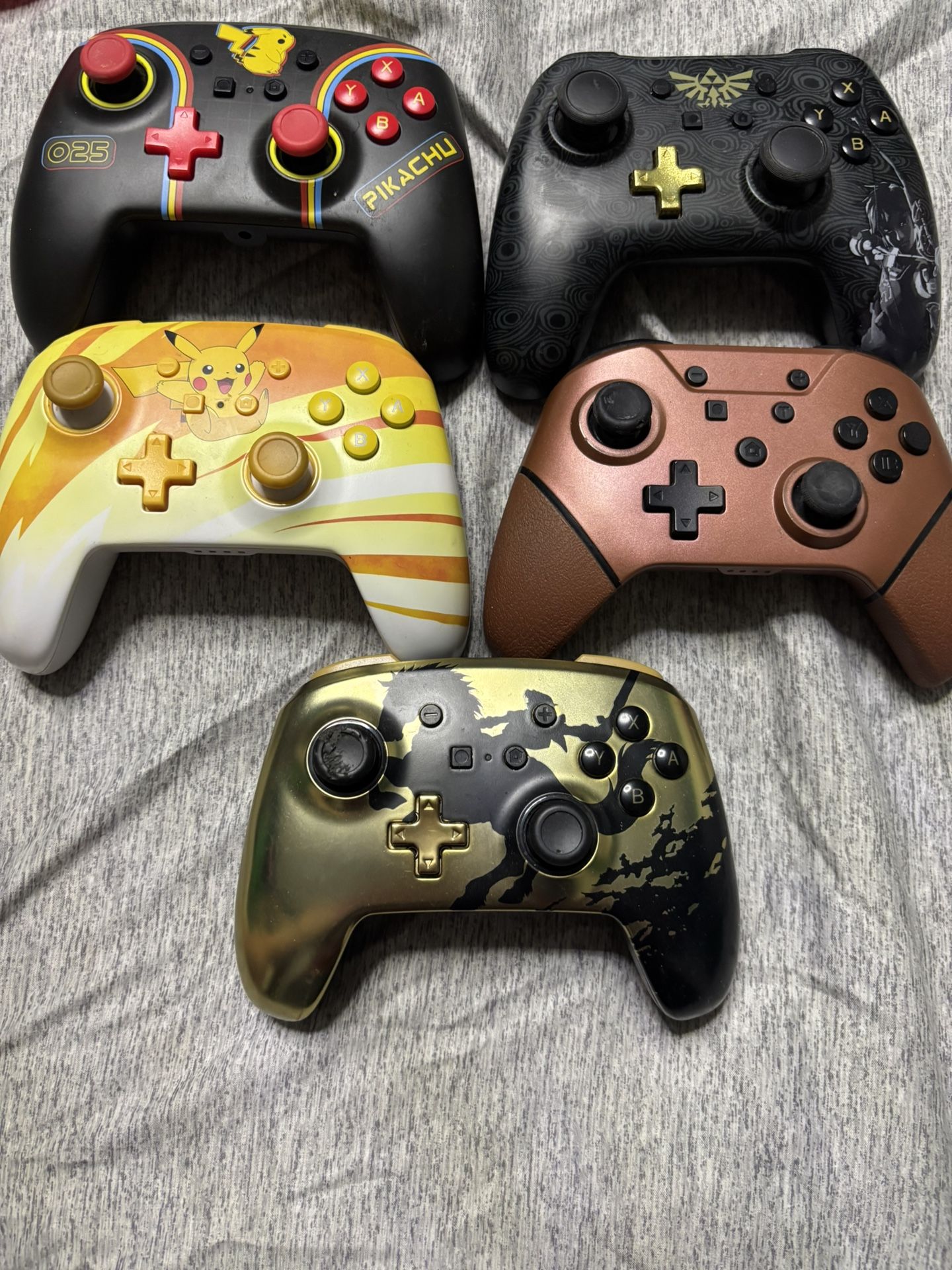 Nintendo controllers