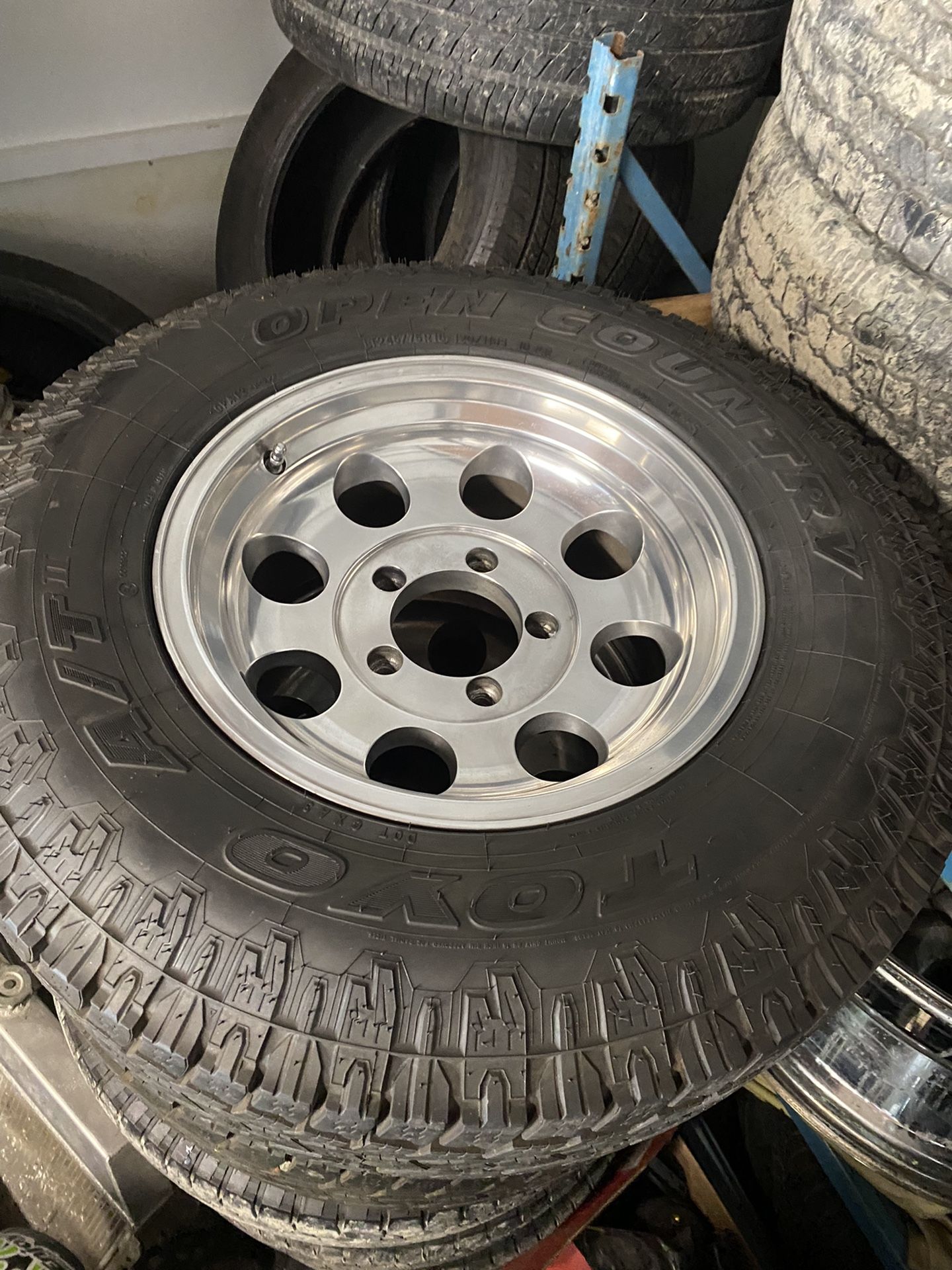16” Wheel And Tire Package 5x5.5