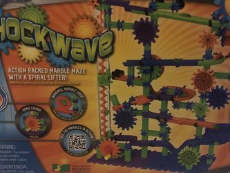 Techno Gears Marble Mania Shockwave Marble Maze STEM Learning Journey Toy