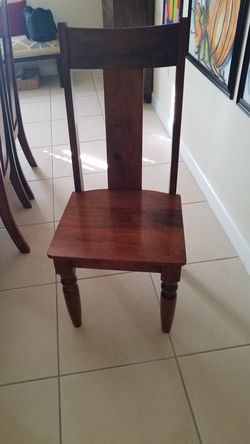 Real wood dining chairs for Sale in Miami FL OfferUp