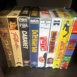 VHS LOT - COMEDY DRAMA MUSIC