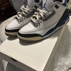 Jordan Retro 3 Racer Blue