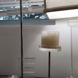 Two Heavy Candle Holders