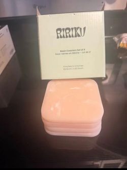 NEW Ririku Resin Coasters Set of 4