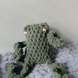 Crocheted Leggy Froggy