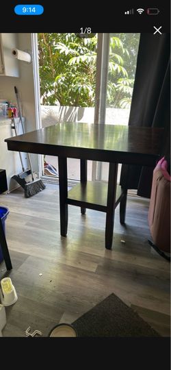 Wood table - 2 piece