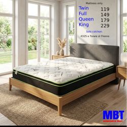 Mattress all sizes Available.