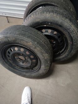 Two 15inch wheels