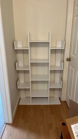 White Tree Bookcase Shelf Unit