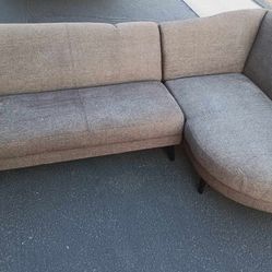 FREE DELIVERY*!!!  2 Piece Gray Sectional Couch 