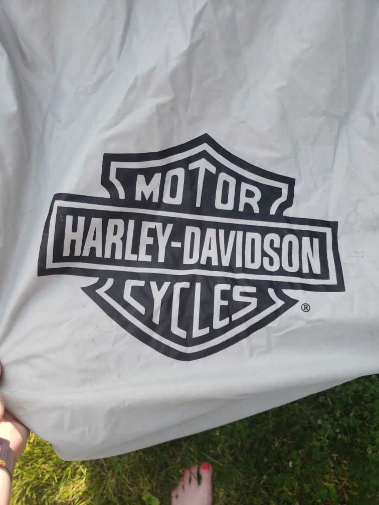 Harley Davisdon Motor Cycle Cover